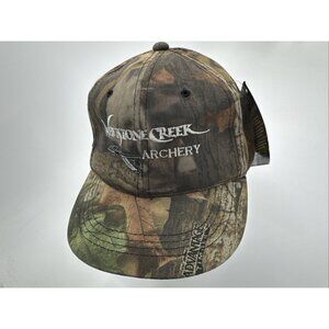 Whetstone Creek Archery Cap Hat Camo Mens Snapback Embroidered Advantage Y2K NEW